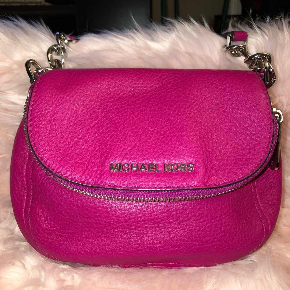 Fuschia Michael Kors cross body bag!
